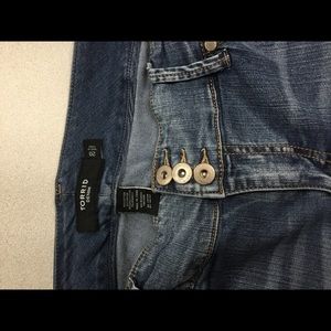 Torrid size 20 roll-up button fly roll up short